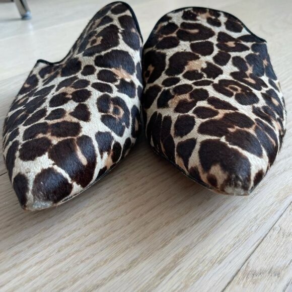 REBECCA MINKOFF Leopard Mule Slides Size 8 - Picture 8 of 11